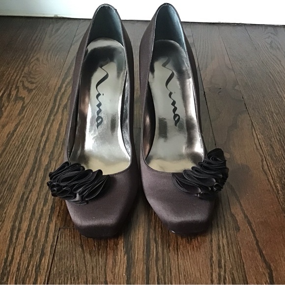 Satin Dressy Pumps - Picture 1 of 3